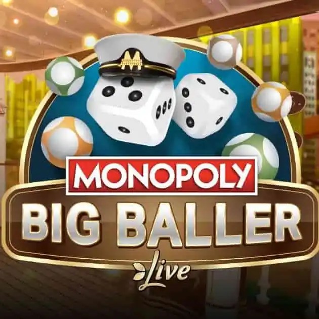 MONOPOLY Big Baller online game logo by Evolution on 5-gringo.gr